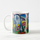 Blue Horse van Franz Marc,  Kunst Koffiemok (Links)