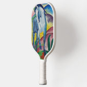 Blue Horse van Franz Marc,  Kunst Pickleball Paddle (Links)