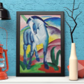 Blue Horse van Franz Marc,  Kunst Poster