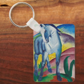 Blue Horse van Franz Marc, Kunst Sleutelhanger (Voorkant)