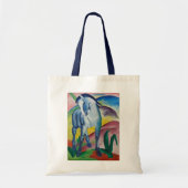 Blue Horse van Franz Marc,  Kunst Tote Bag (Voorkant)
