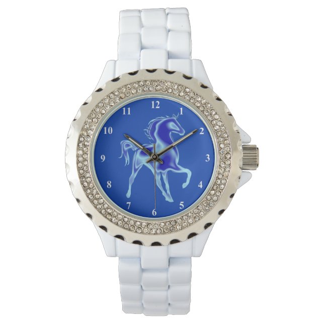 Blue Horse Watch Horloge (Voorkant)