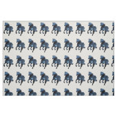 Blue Horse Wilderness Fabric Stof (Fat Quarter)