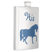 Blue Horse "Zijne" fles Heupfles (Rechts)