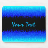 Blue Hot Rod Flames Muismat (Voorkant)