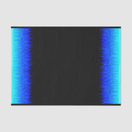 Blue Hot Rod Flames Tissuepapier