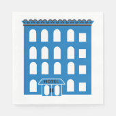 Blue Hotel Building Servet (Voorkant)