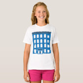 Blue Hotel Building T-shirt (Voorkant volledig)