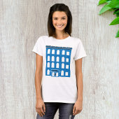 Blue Hotel Building T-shirt