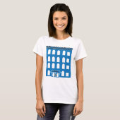 Blue Hotel Building T-shirt (Voorkant volledig)