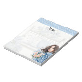 Blue Hour Blooms: Soft & Serene Notes Collectie Notitieblok (Linkerzijde)
