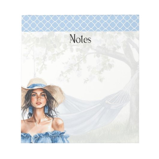 Blue Hour Blooms: Soft & Serene Notes Collectie Notitieblok (Voorkant)