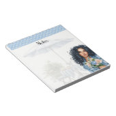 Blue Hour Blooms: Soft & Serene Notes Collectie Notitieblok (Schuin)