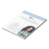 Blue Hour Blooms: Soft & Serene Notes Collectie Notitieblok (Linkerzijde)