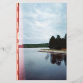  Blue Hour Lake Briefpapier