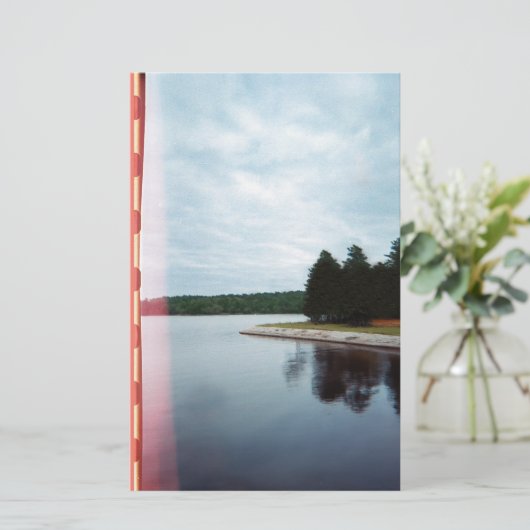  Blue Hour Lake Briefpapier