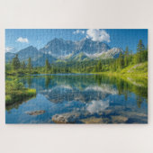 Blue Hour Natuur Landscape Legpuzzel (Horizontaal)