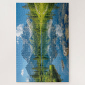 Blue Hour Natuur Landscape Legpuzzel (Verticaal)