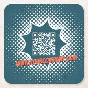 Blue House Cleaning Service Custom WWW Kartonnen Onderzetters