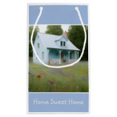 Blue House Housewarming Klein Cadeauzakje (Achterkant)