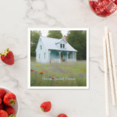 Blue House Housewarming Servet (Insitu)