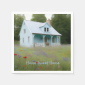 Blue House Housewarming Servet (Voorkant)