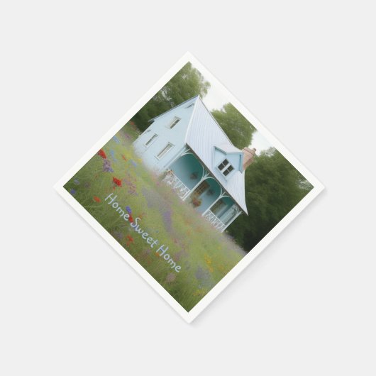 Blue House Housewarming Servet (Hoek)