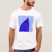 Blue house t-shirt (Voorkant)