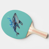 Blue Humpback Whale Tafeltennisbatje (Zijkant)