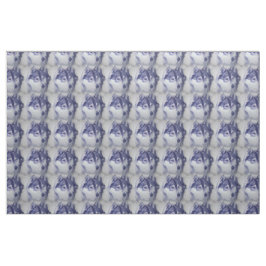 Blue Husky Dogs en Snow Stof