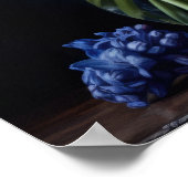 Blue Hyacint Flowers Art Print Poster (Hoek)