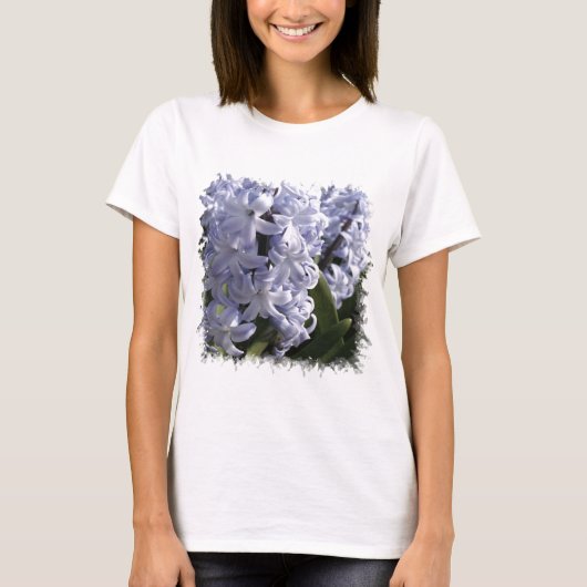 Blue Hyacinth Damas T-Shirt (Voorkant)