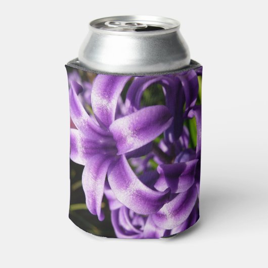 Blue Hyacinth I Spring Floral Blikjeskoeler (Blikje Achterkant)