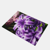 Blue Hyacinth I Spring Floral Deurmat (Schuin)