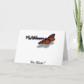 Blue Hyacinth I Spring Floral Kaart (Achterkant)