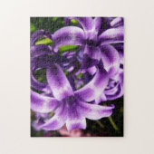 Blue Hyacinth I Spring Floral Legpuzzel (Verticaal)