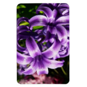 Blue Hyacinth I Spring Floral Magneet (Verticaal)