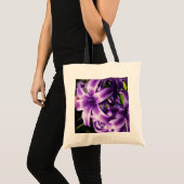 Blue Hyacinth I Spring Floral Tote Bag (Voorkant (product))