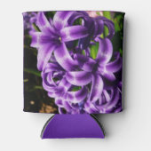 Blue Hyacinth II Spring Floral Blikjeskoeler (Voorkant)