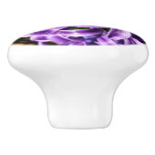 Blue Hyacinth II Spring Floral Keramische Knop (Zijkant)