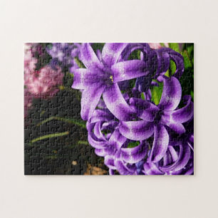 Blue Hyacinth II Spring Floral Legpuzzel
