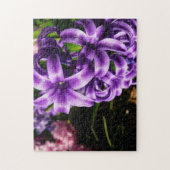 Blue Hyacinth II Spring Floral Legpuzzel (Verticaal)
