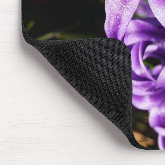 Blue Hyacinth II Spring Floral Muismat (Hoek)