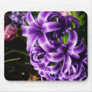 Blue Hyacinth II Spring Floral Muismat