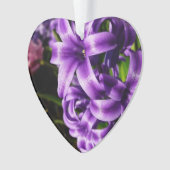 Blue Hyacinth II Spring Floral Ornament (voorkant)
