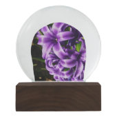 Blue Hyacinth II Spring Floral Sneeuwbol (Voorkant)