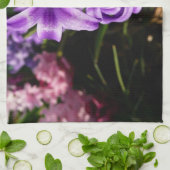 Blue Hyacinth II Spring Floral Theedoek (Gevouwen)