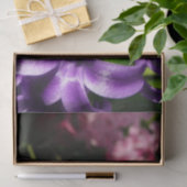 Blue Hyacinth II Spring Floral Tissuepapier (Geschenk)