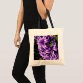 Blue Hyacinth II Spring Floral Tote Bag (Voorkant (product))