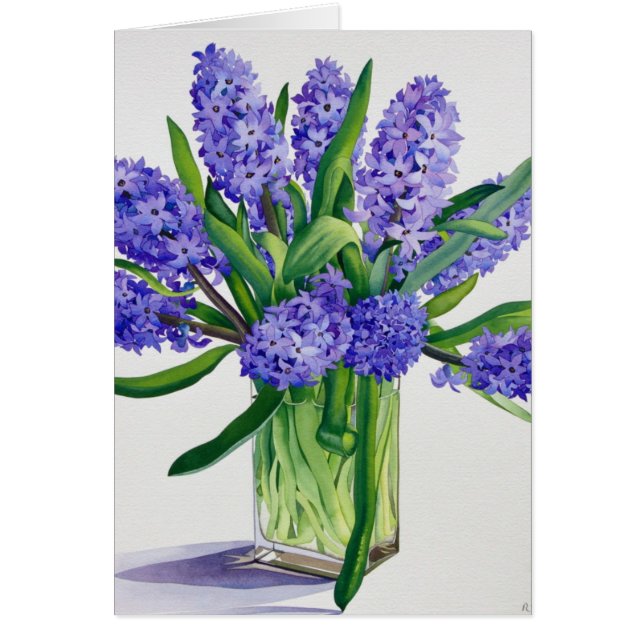 Blue Hyacinths (Voorkant)
